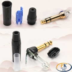 Giắc Hàn Audio 6.5mm mono TS AVSSZ ATS6.5-BG Mạ Vàng