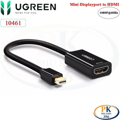 Cáp Chuyển Mini DisplayPort to HDMI Ugreen 10460 10461 Full HD Chính Hãng