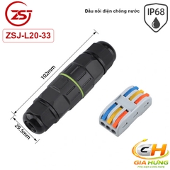 Đầu Nối Dây Điện Chống Nước IP68 – Loại 2 Vào 2 Ra & 3 Vào 3 Ra (Quick Connector Push-in)