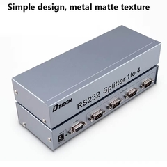 Bộ Chia RS232 DTECH DT-5044 1 Input 4 Output Chính Hãng 1x4