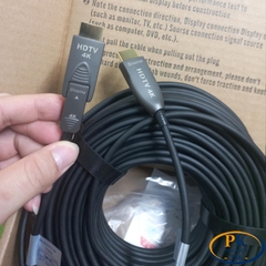 Cáp HDMI 2.0 to Micro HDMI Sợi Quang 4K@60Hz 2 Trong 1 Dài 10M–100M – Dễ Luồn Ống Gen HD-PKHM20