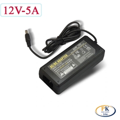 Adapter DC 12V 5A 60W YU1205 – Nguồn Ổn Định, Jack 5.5×2.5mm, Chống Nhiễu
