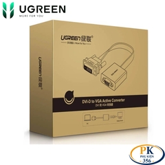 Cáp chuyển DVI-D sang VGA full HD MM108 chính hãng Ugreen 40259 - DVI 24+1 to VGA