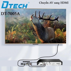 Bộ chuyển đổi Video AV sang HDMI Dtech DT-7005A Full HD 1080P