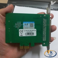 Card PCI-E X1 mở rộng 8 cổng COM RS232 DB9 Syba FG-EMT09A / FG-EMT08S chính hãng, ổn định cao