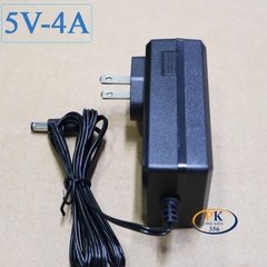 Bộ Nguồn DC Adapter 5V-4A ZB050400-4US – Jack DC 5.5×2.5mm, Dây 1.5M