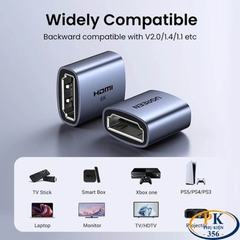 Đầu nối HDMI 2.1 8K@60Hz 4K@120Hz Ugreen 90592 HD159(Female to Female)