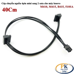 Cáp nguồn 4Pin mini sang 2 SATA cho cây đồng bộ Lenovo M410 M415 B415 510