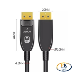 Dây DisplayPort 1.4 Sợi Quang 8K (10M–100M) – Cáp DP Fiber Optic 4K@144Hz Cao Cấp PKDP14