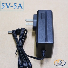 Bộ Nguồn DC Adapter 5V-5A ZB050500-5US – Jack DC 5.5×2.5mm, Dây 1.5M