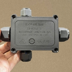 Hộp Nối Điện Chống Nước 4 Ngả chia 2 phía IP68 E-Weichat EW-M2068S-4T Chính Hãng