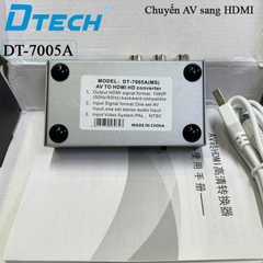 Bộ chuyển đổi Video AV sang HDMI Dtech DT-7005A Full HD 1080P