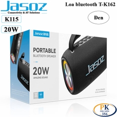 Loa Bluetooth Jasoz T-K162 K115 Công Suất 20W - Loa Di Động Chống Nước, Hỗ Trợ TWS, FM, USB, TF Card