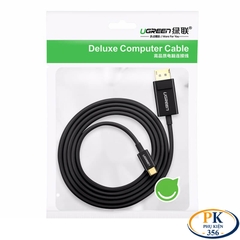 Cáp chuyển USB type-C sang Displayport 4K@60Hz MM139 chính hãng Ugreen 50994 dài 1.5M