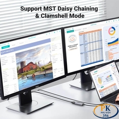 Cáp chuyển USB-C to Displayport 1.4 Ugreen 15575 MM130, hỗ trợ 8K60Hz 4K240Hz 2K240Hz HDR