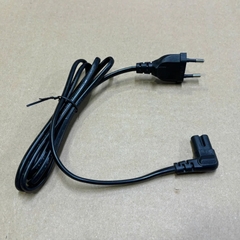 Cáp Nguồn Số 8 C7 Lõi Đồng 2×0.75mm² – Dây Nguồn IEC C7 An Toàn, Ổn Định Cho Adapter, TV, Loa đầu bẻ góc
