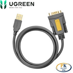 Cáp chuyển đổi USB sang RS232 COM DB9 UGREEN CR104 20211 dài 1.5M chíp PL2303