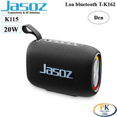 Loa Bluetooth Jasoz T-K162 K115 Công Suất 20W - Loa Di Động Chống Nước, Hỗ Trợ TWS, FM, USB, TF Card