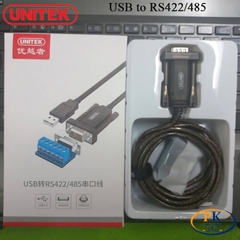 Cáp chuyển Serial USB sang RS422/RS485 Unitek Y-1082A dài 1.5M chính hãng