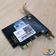 Card PCI-E X1 mở rộng 4 cổng COM RS232 DB9 Syba FG-EMT01A chính hãng, ổn định cao