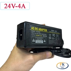 Bộ Nguồn Adapter DC 24V 4A 96W YU-2404 – Jack DC 5.5×2.5mm, Chống Nhiễu, Ổn Định