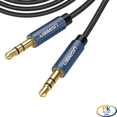 Dây Audio AUX 3.5mm Ugreen AV112 dài 1M – 5M Dây Bọc Lưới Cao Cấp