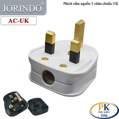 Đầu phích cắm nguồn 3 chấu UK 250V/10A | Cho UPS, máy tính, adapter – An toàn & bền bỉ