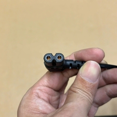 Cáp Nguồn Số 8 C7 Lõi Đồng 2×0.75mm² – Dây Nguồn IEC C7 An Toàn, Ổn Định Cho Adapter, TV, Loa đầu bẻ góc