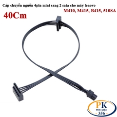 Cáp nguồn 4Pin mini sang 2 SATA cho cây đồng bộ Lenovo M410 M415 B415 510
