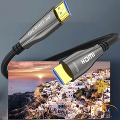Dây HDMI Quang 2.1 8K@60Hz (10M–100M) – Cáp HDMI Fiber Optic Cao Cấp, Hỗ Trợ 4K@120Hz HD-PKH21