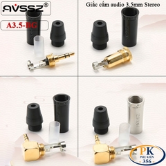 Giắc Hàn Audio 3.5mm cái Stereo AVSSZ A3.5-BF Mạ Vàng