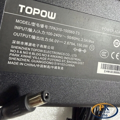 Nguồn Adapter TOPOW 56V 2.679A 150W TPA310-150560-T3 cho Switch PoE