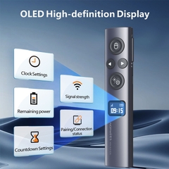 Bút Trình Chiếu Spotlight Bluetooth Type-C Norwii N95S BLE – Điều Khiển Từ Xa 100m dùng cho tivi, màn hình led