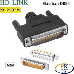 Cáp chuyển DB25 dương sang DB15 dương dùng cho PLC Programming DB25M to DB15M dài 1.5M – 15M (Thay thế OP-4CBL-2)