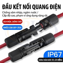 Đầu Nối MC4 1000V 30A Chống Nước IP67 Dùng Cho Điện Mặt Trời
