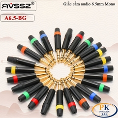 Giắc Hàn Audio 6.5mm bẻ góc AVSSZ mono ATSR6.5-BG Stereo ATRSR6.5-BG