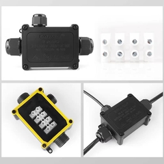 Hộp Nối Điện Chống Nước 3 Ngả IP68 E-Weichat EW-M2068S-3T Chính Hãng