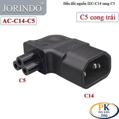 Đầu chuyển nguồn C14 sang C5 JORINDO model AC-C14-C5 - nối thẳng