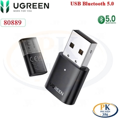 USB Bluetooth 5.0 Ugreen 80889 Chính Hãng Kết Nối 5 Thiết Bị Cho PC Laptop
