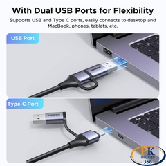 USB Type C ghi hình Livestream HDMI 4K@30Hz Ugreen 15389 CM629