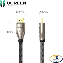 Dây cáp Displayport 1.4 8K@60Hz DP112 chính hãng Ugreen dài 1M 2M 3M 60842, 60843, 60844