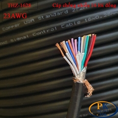 Dây tín hiệu 16 lõi 0.28mm2 23AWG làm cáp COM DB15 RS232 THZ-1628