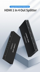 Bộ chia HDMI 1 ra 4 chuẩn 4K@30Hz chính hãng Ugreen 40202