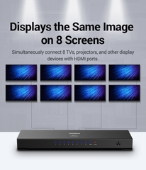 Bộ chia HDMI 1 ra 8 chuẩn 4K@30Hz chính hãng Ugreen 40203