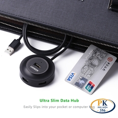 Bộ chia hub USB 2.0 4 cổng dây dài 1M Ugreen 20277 CR106