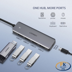 Bộ chia USB 3.0 4 cổng Ugreen 50985 CM219