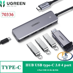 Bộ chia USB type C ra 4 USB 3.0 chính hãng Ugreen 70336 CM219