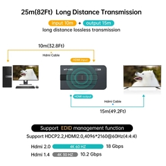 Bộ chuyển mạch KVM Switch HDMI 4 cổng 4K@60Hz MT-viki MT-KH4S