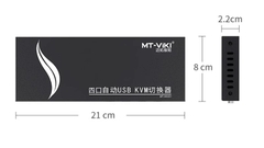 Bộ chuyển mạch KVM Switch HDMI 4 cổng 4K@60Hz MT-viki MT-HK401