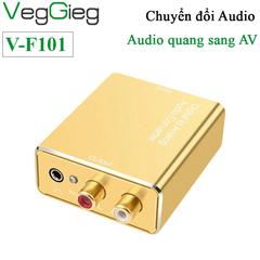 Bộ chuyển âm thanh audio quang ra 3.5 AV, RCA Veggieg V-F101